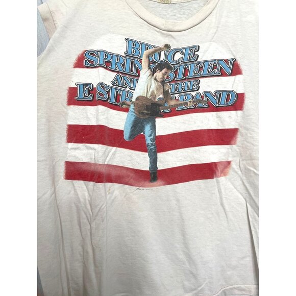 RARE Vintage Bruce Springsteen & E Strands tourTShirtUnisex XL Tank top